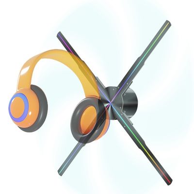 100-240W/AC 50/60HZ 3D Hologramma Albero di Natale Holografica Macchina pubblicitaria Z8 75cm