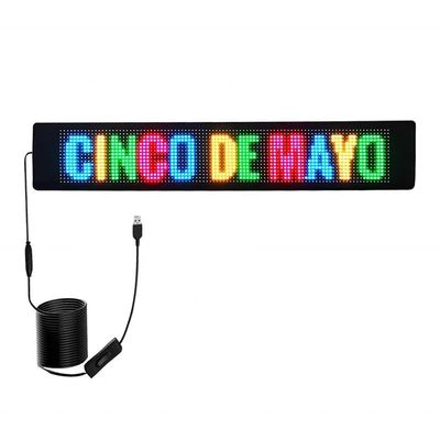 Contrasto ≤ 1/10000 pannello di matrice LED Bluetooth Control per graffiti personalizzati