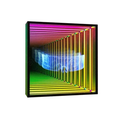 Migliora il tuo gioco pubblicitario all'aperto con strisce a LED cartellone display olografico