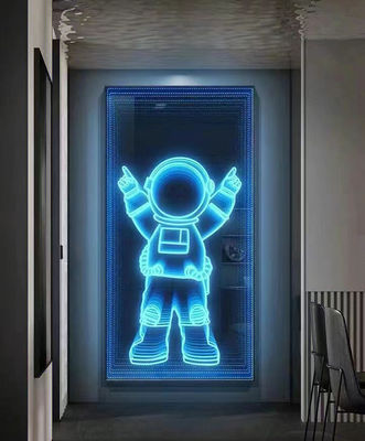 Pubblicità in ufficio fatta facile con la tecnologia 3D Hologram Fan LED Mirror