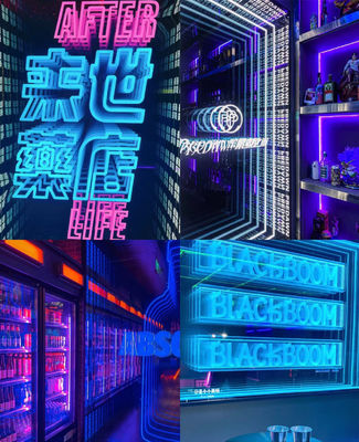 3D LED Hologram Fan Abyss Mirror Billboard Lo strumento pubblicitario definitivo