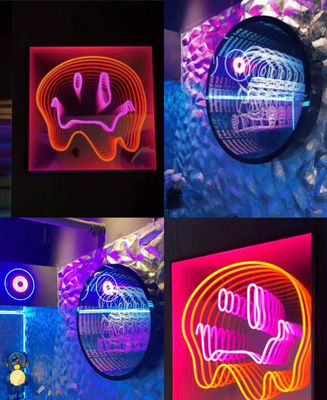 3D LED Hologram Fan Abyss Mirror Billboard Lo strumento pubblicitario definitivo