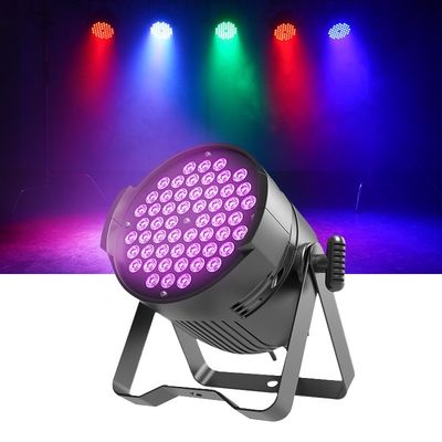Proiettori Modello privato 54x3w Rgbw Led Dmx Wash 3in1 Par Light per performance sul palco