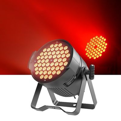 Acque resistenti 54*3w RGB 3in1 Led Par Can 64 RGBW Wall Washer Light Dmx per eventi di matrimonio
