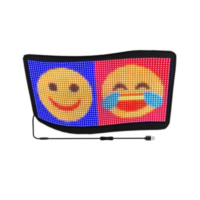 390x107mm Programmabile messaggio di scorrimento Display flessibile LED Screen Segno per l'aeroporto