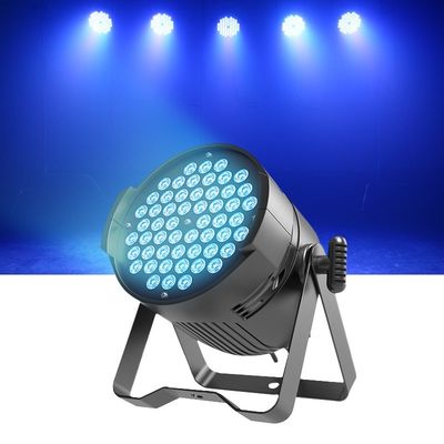 Acqua resistente all'aria aperta 54x3w RGB 3in1 RGBW Caldo fresco Bianco LED Par Light per DJ Party