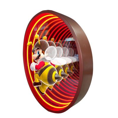 Tavola pubblicitaria per gli specchi a LED Infinity per il 2024
