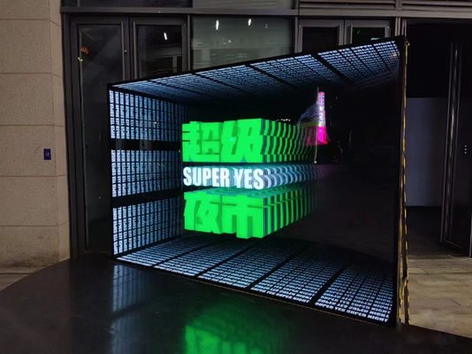 Tavola pubblicitaria per gli specchi a LED Infinity per il 2024
