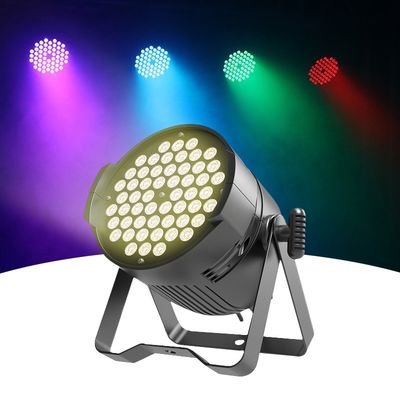 54*3W 3-in-1 LED Par DMX apparecchiature di illuminazione per performance di luce sul palco di una festa di nozze