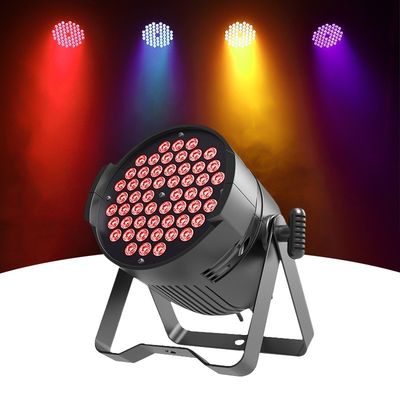 La luce par del partito della luce del palcoscenico LED Rgb 54 * 3w 3in1 ha condotto l'uscita della festa in discoteca del DJ