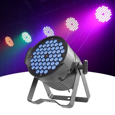 Illuminazione per discoteca e matrimonio DMX Par Light con comando remoto LED 54*3W Stage Light