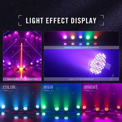 Illuminazione per discoteca e matrimonio DMX Par Light con comando remoto LED 54*3W Stage Light