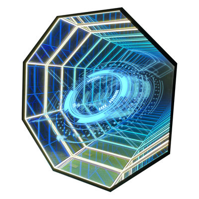 12V Hologramma elettronico 3D abismo strato specchio luci pubblicitarie con alta durata