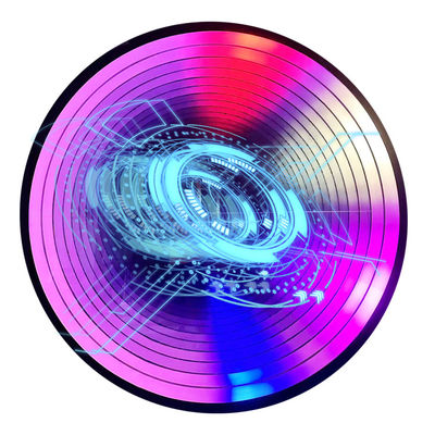 3D Hologram Abyss Layer Mirror Colorato e personalizzato con strisce LED Fonte di luce