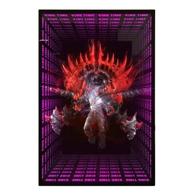 MirrorInfinity Mirror LED 3D con lettere acriliche ed effetto ologramma 3D