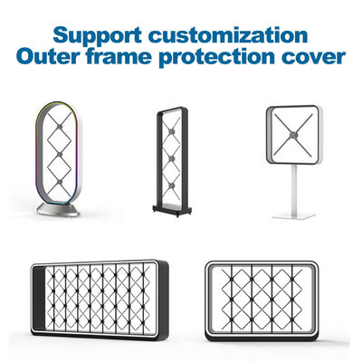 Splice Function 1800 Brightness LED Fan proiettore ologramma 3D per display a parete