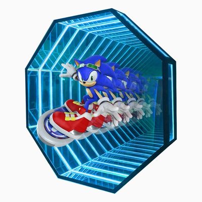 Portate le vostre lettere al livello successivo con il nostro 3D Hologram Abyss Mirror LED Fan