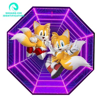 50 C Durata di vita 300000 ore Hologramma 3D LED Pavimento da ballo per night club bar