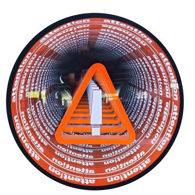 3D Abyss Mirror Neon Acrylic Lettere luminose con luci Neno Delicate Custom Size Shape