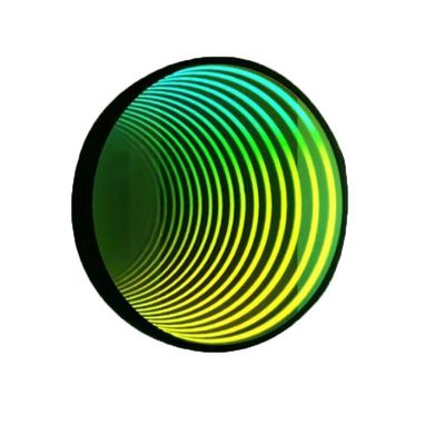 Personalizzazione RGB Acrilico Specchio Piastra Neon Letter Light Word per specchi senza limiti segni elettronici