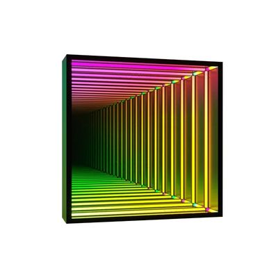 Mini LED e luci al neon specchietto infinito lettere di luce acrilica con fissaggio a bullone a vite